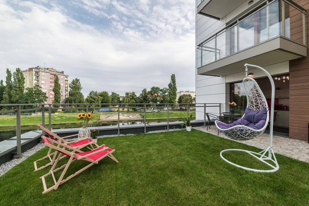 Apartment River Haven Гданьск Экстерьер фото